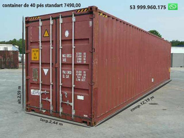 Container marítimo - temos o melhor preço - somos importadores - Foto 3