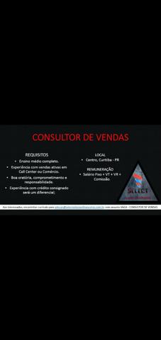 Vaga - Consultor de vendas
