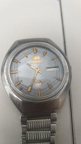 Relogio Automatico Orient 3 Estrelas Prata + brinde - Foto 2