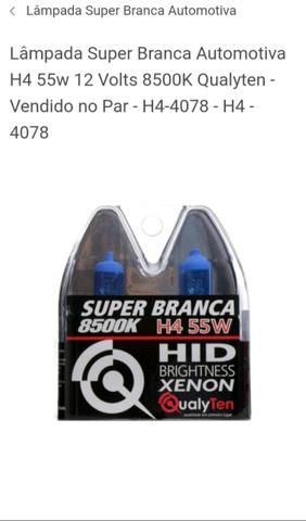 Lâmpadas Super Branca Efeito Xenon, Led e Ultra Led - Foto 6