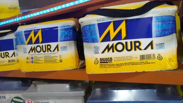 Mega promoção de baterias Moura 60ah apenas R$ 300,00!!!!!!!!!!! 3397-2074 - Foto 3