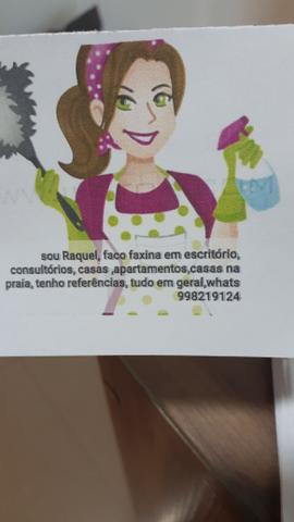 Faço qualquer tipo de serviço de limpeza