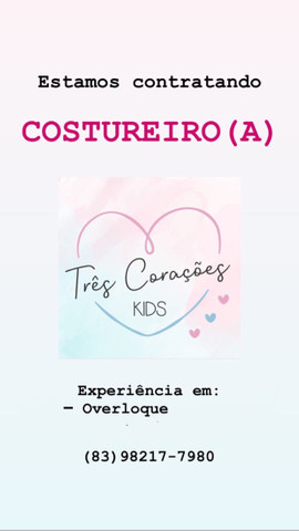 Procuro costureira com experiência