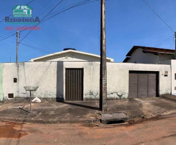Casa com 2 dormitórios para alugar, 93 m² por R$ 750,00/mês - São Carlos - Anápolis/GO