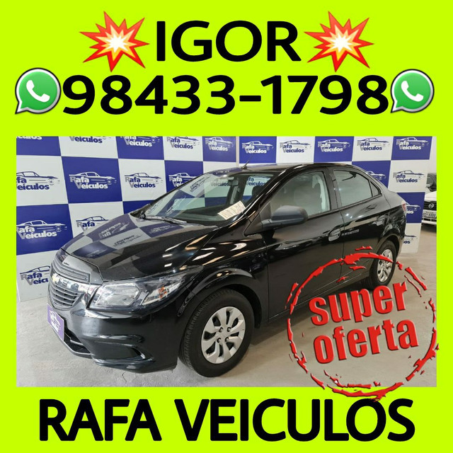 CHEVROLET PRISMA JOY 1.0 FLEX 8V 2019 FALAR COM IGOR NA RAFA VEICULOS YHGTF
