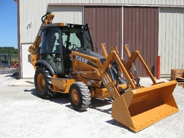 retro escavadeira case 580 n. - Foto 2