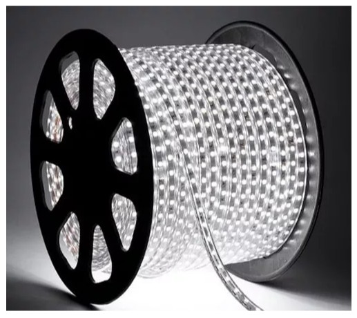 Fita Led Branco Frio Pra Sanca 15 Metros 110v Sancas + Fonte 110v Branco Frio - Foto 3
