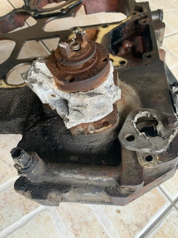 tampa frontal motor mwm 4 cil original - Foto 6