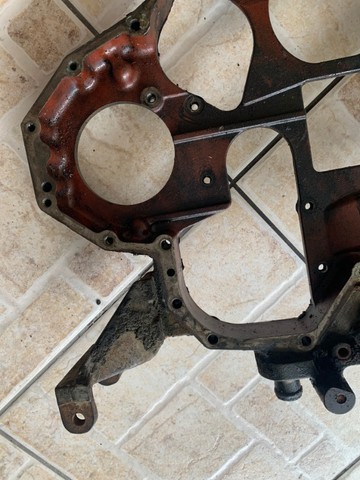 tampa frontal motor mwm 4 cil original - Foto 7