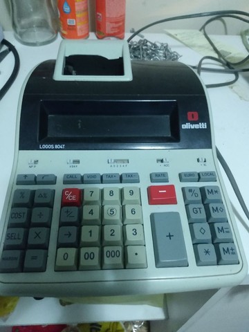 Calculadora de impressão.