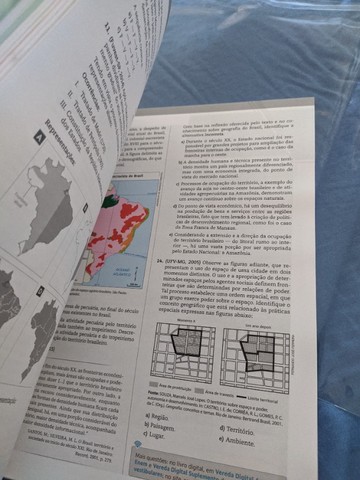 Geografia Vereda digital - Kit 3 livros ensino médio  - Foto 2