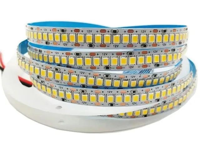 Fita De Led 240 Leds Vermelho Ip20 5 Mts 12v 5a - 48w - Foto 3