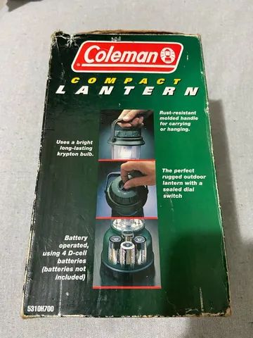 Coleman 5310 Series Model Krypton Battery Powered Lantern Green