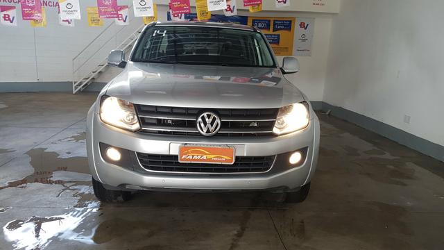 Amarok highline tdi 2014 4x4 automatica completa - Foto 2