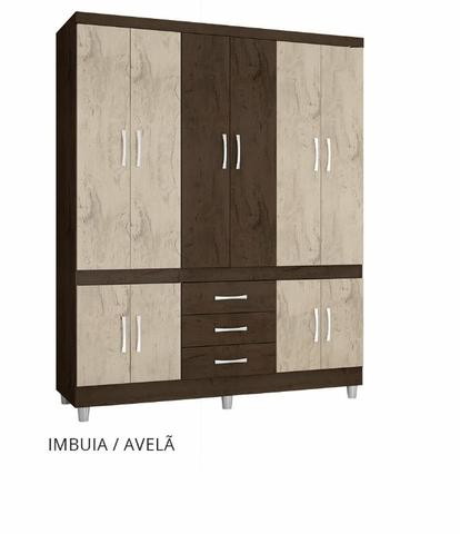 Guarda roupa 6 portas 3 gavetas - Foto 4