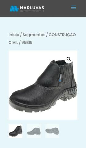 Botinas de segurança e Bota pvc. Observe as descrições - Foto 6
