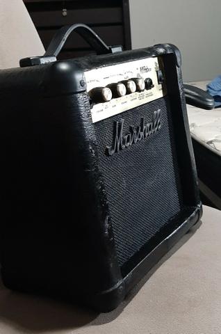 Cubo caixa amplificada Marshal MG 10 CD Troco por cubo de baixo e volto a diferença - Foto 2
