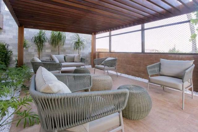 Apartamento 3 quartos, beira-mar em Areia Dourada - Foto 4