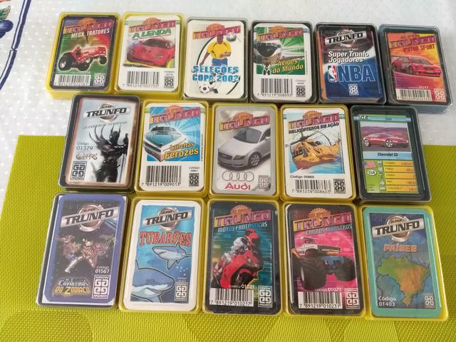 Vendo diversos Super Trunfo