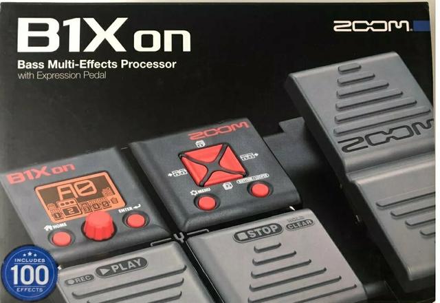 Pedaleira para Bass zoom B1xon top de linha