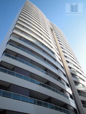 Apartamento com 3 dormitórios à venda, 73 m² por R$ 600.000 - Meireles - Fortaleza/CE