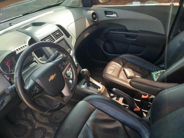 Sonic ltz 1.6 2015 aut.top.ent.8.000 + 48 x financio pelo banco - Foto 3