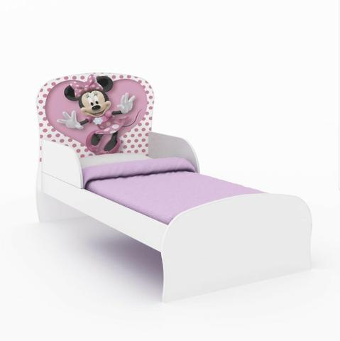 Cama e mini cama infantil NOVO caminha juvenil Frozen e carros princesas - Foto 3