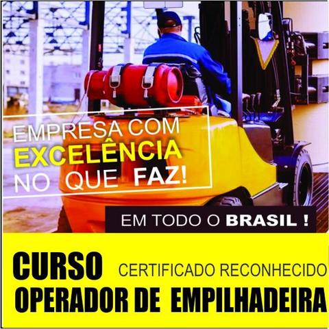 Curso operador de empilhadeira EAD
