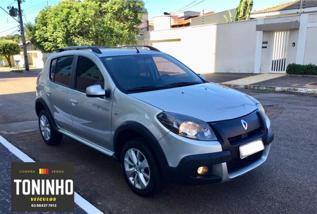 Renault Sandero Stepway 12/12 1.6 manual IPVA 2020 pago - Foto 2