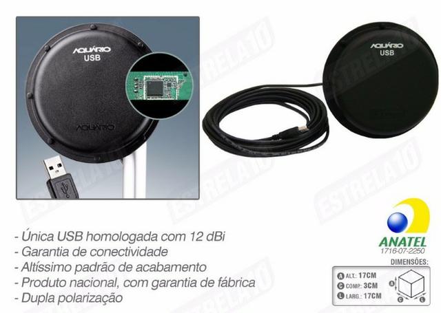 Antena Wi-fi Aquarios Painel Usb - Foto 2