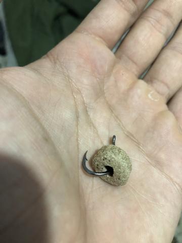 Ração Acquamil furada para pesca - Foto 2