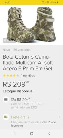 Coturno multcam - Foto 4