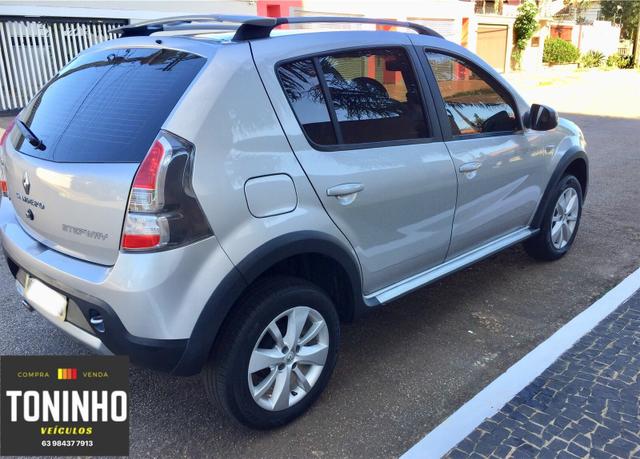 Renault Sandero Stepway 12/12 1.6 manual IPVA 2020 pago - Foto 6