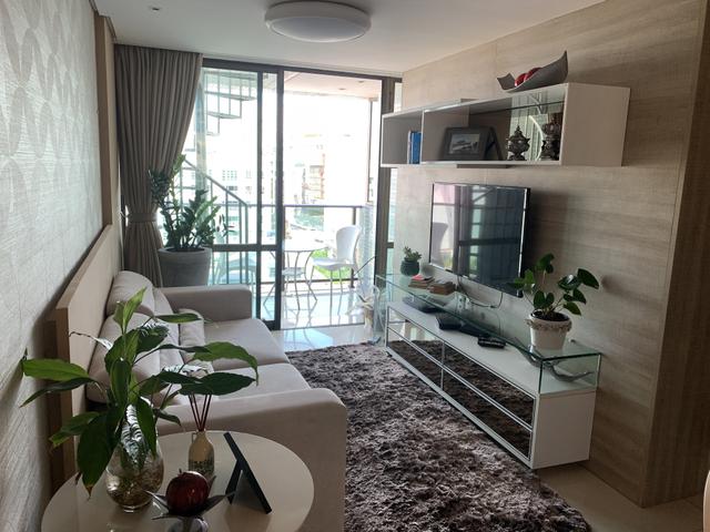 EXCELENTE COBERTURA DE DOIS QUARTOS MEDINDO 60m2 interno/ 60m2 externo - Foto 4