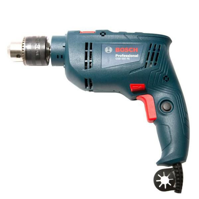 Furadeira de impacto Bosch Gsb Re 550w Com Maleta - Foto 2