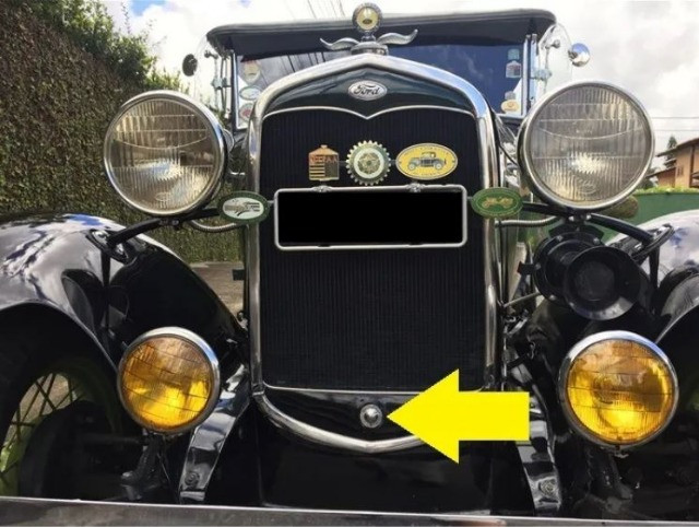 Manivela De Partida Motor Ford 1928 À 1931 Fordinho Modelo A - Foto 2