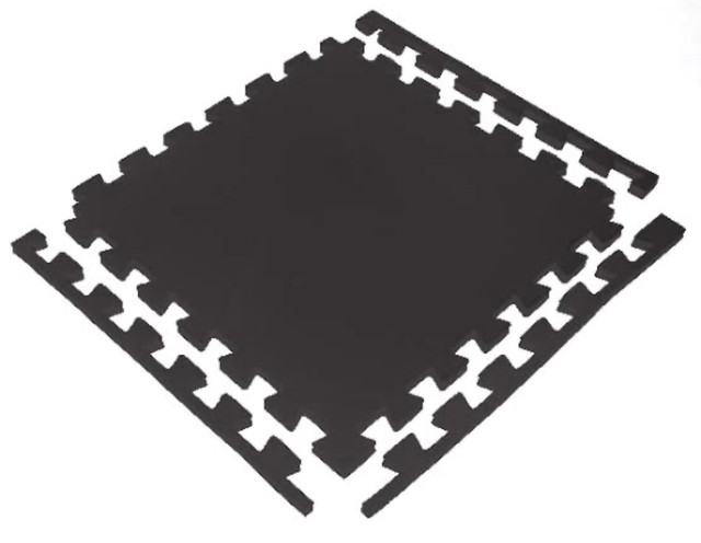 Tatame Sudoeste 1x1M 10mm Preto