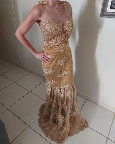 Vestido de festa.