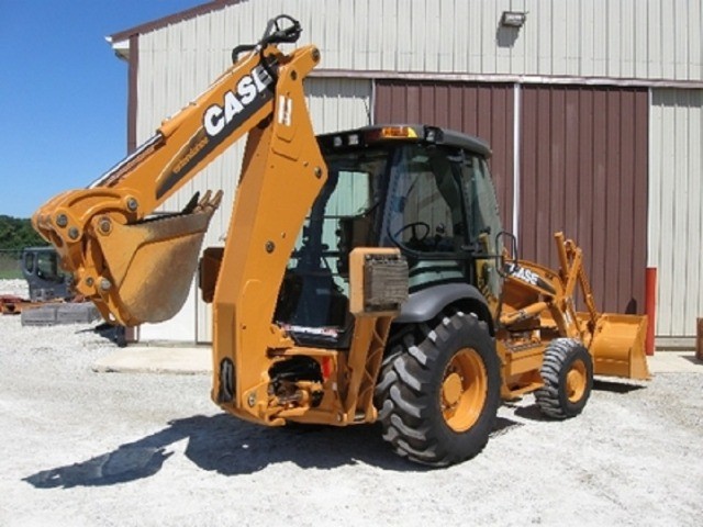 retro escavadeira case 580 n. - Foto 4