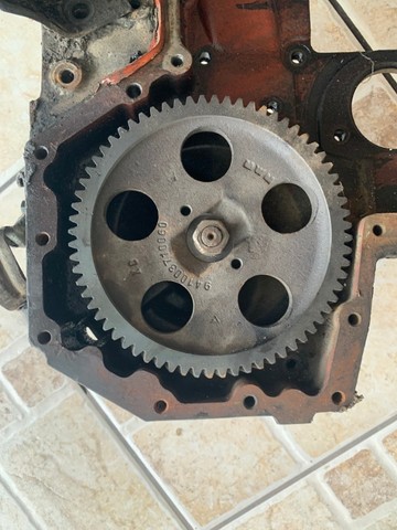 tampa frontal motor mwm 4 cil original - Foto 4
