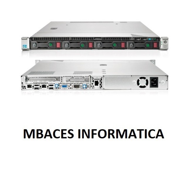 Servidor HP Proliant DL360e G8 E5-2420 Soquete duplo, alto desempenho