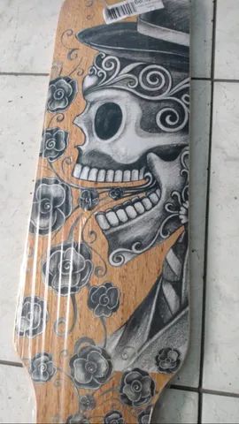 Longboard Caveira Mexicana Bel (PRONTA ENTREGA) - Foto 2