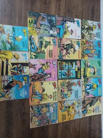 (item 266) Lote com 75 revistas TEX da 2ª edição entre o nº 71 ao 149) - Foto 2