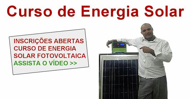 Venha ja para nosso curso de energia solar e começa ganha dinheiro !!!