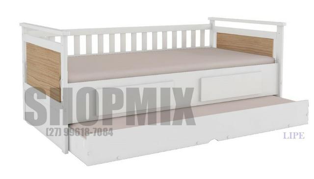 Frete Grátis* Cama de Solteiro + Cama Auxiliar - Lipe *NOVO