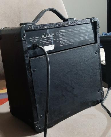 Cubo caixa amplificada Marshal MG 10 CD Troco por cubo de baixo e volto a diferença - Foto 4