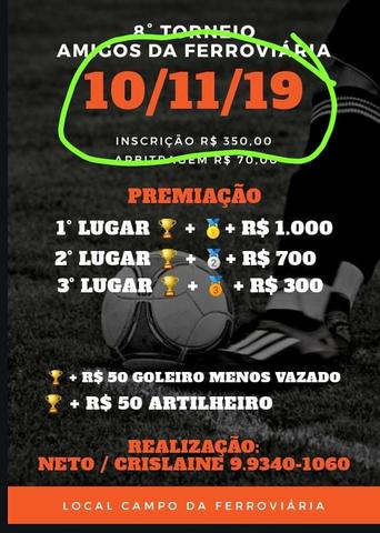 Torneio amigos da Ferroviária - Foto 2