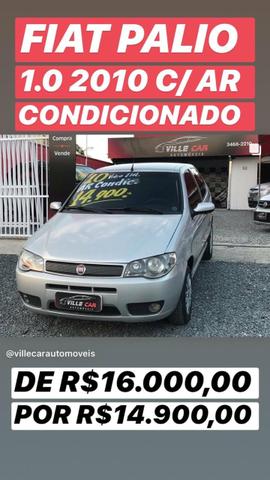 Palio com Ar condicionado e Direção hidráulica
