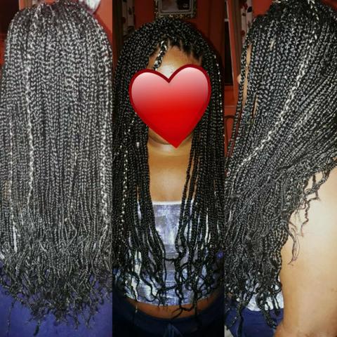 Tranças, dreads, box braids, mega hair etc - Foto 6