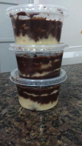 Bolo no pote 250g 4$ (para revenda)